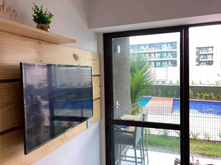 Daire Porto De Galinhas- Flat Terreo Frente Piscinas- Muro Alto-B18