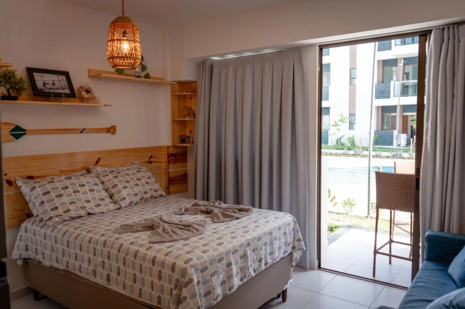 Daire Porto De Galinhas- Flat Terreo Frente Piscinas- Muro Alto-B18