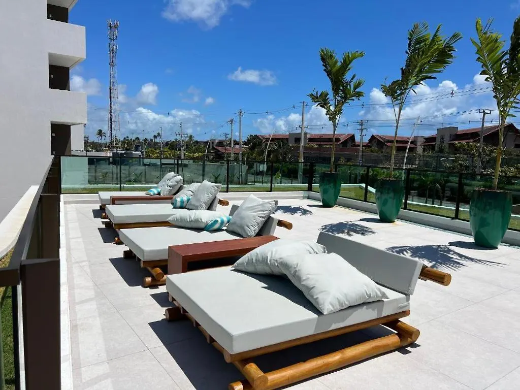 Porto De Galinhas- Flat Terreo Frente Piscinas- Muro Alto-B18 Brezilya