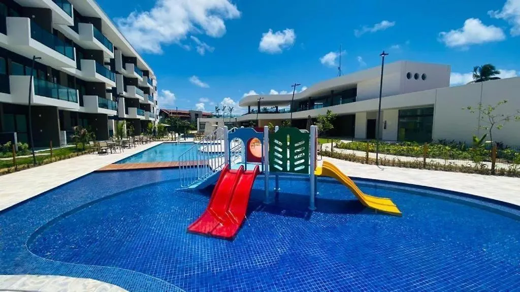 Porto De Galinhas- Flat Terreo Frente Piscinas- Muro Alto-B18 0*, Pôrto das Galinhas Brezilya