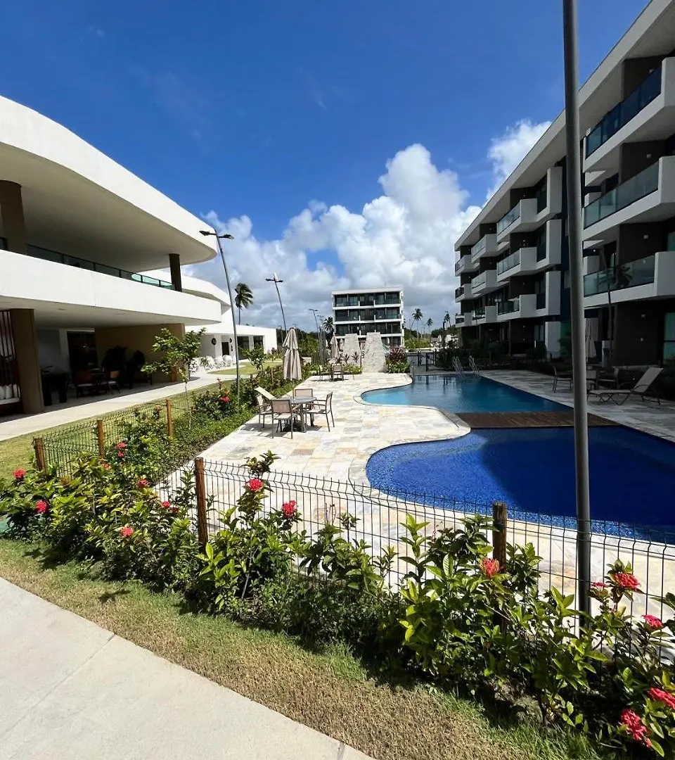 Porto De Galinhas- Flat Terreo Frente Piscinas- Muro Alto-B18