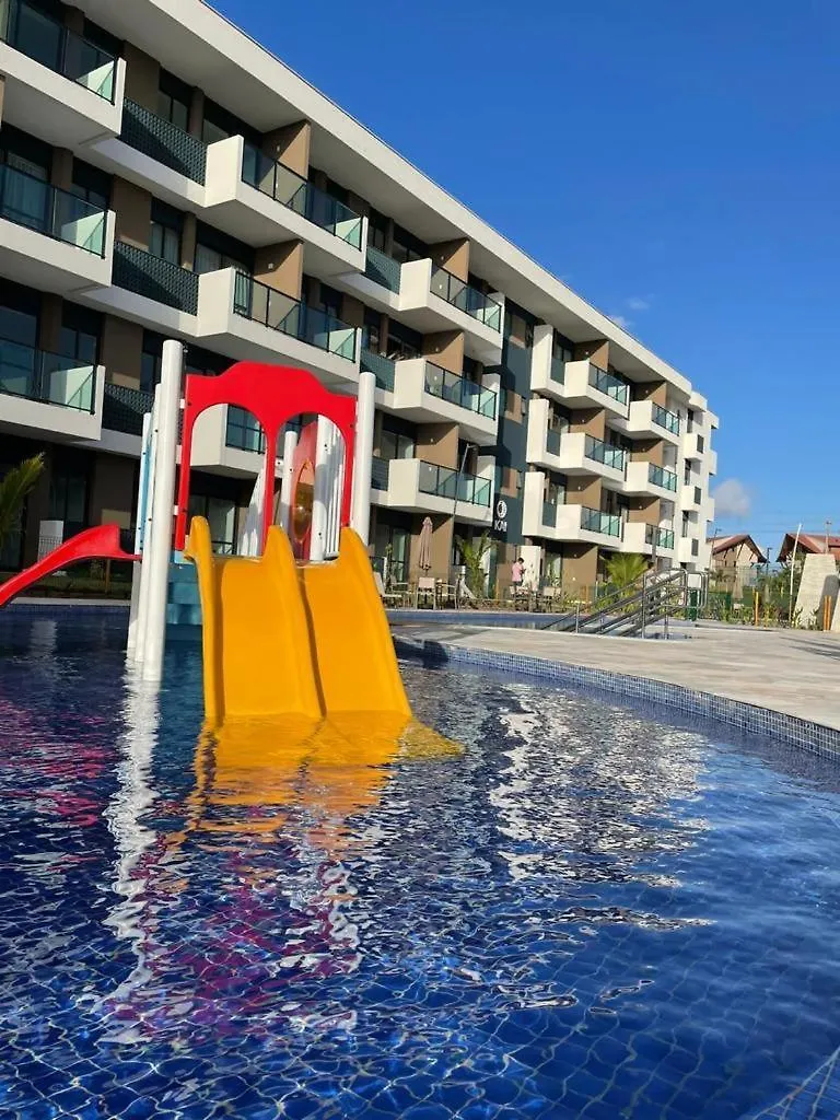 Porto De Galinhas- Flat Terreo Frente Piscinas- Muro Alto-B18 Brezilya
