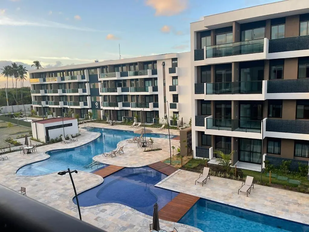 Porto De Galinhas- Flat Terreo Frente Piscinas- Muro Alto-B18
